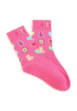 Billieblush Avec Coeurs - Chaussettes - Malabar Fluo