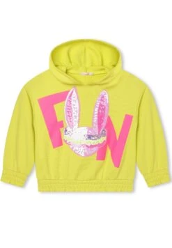 Billieblush Sweat À Capuche - Yellow Pink