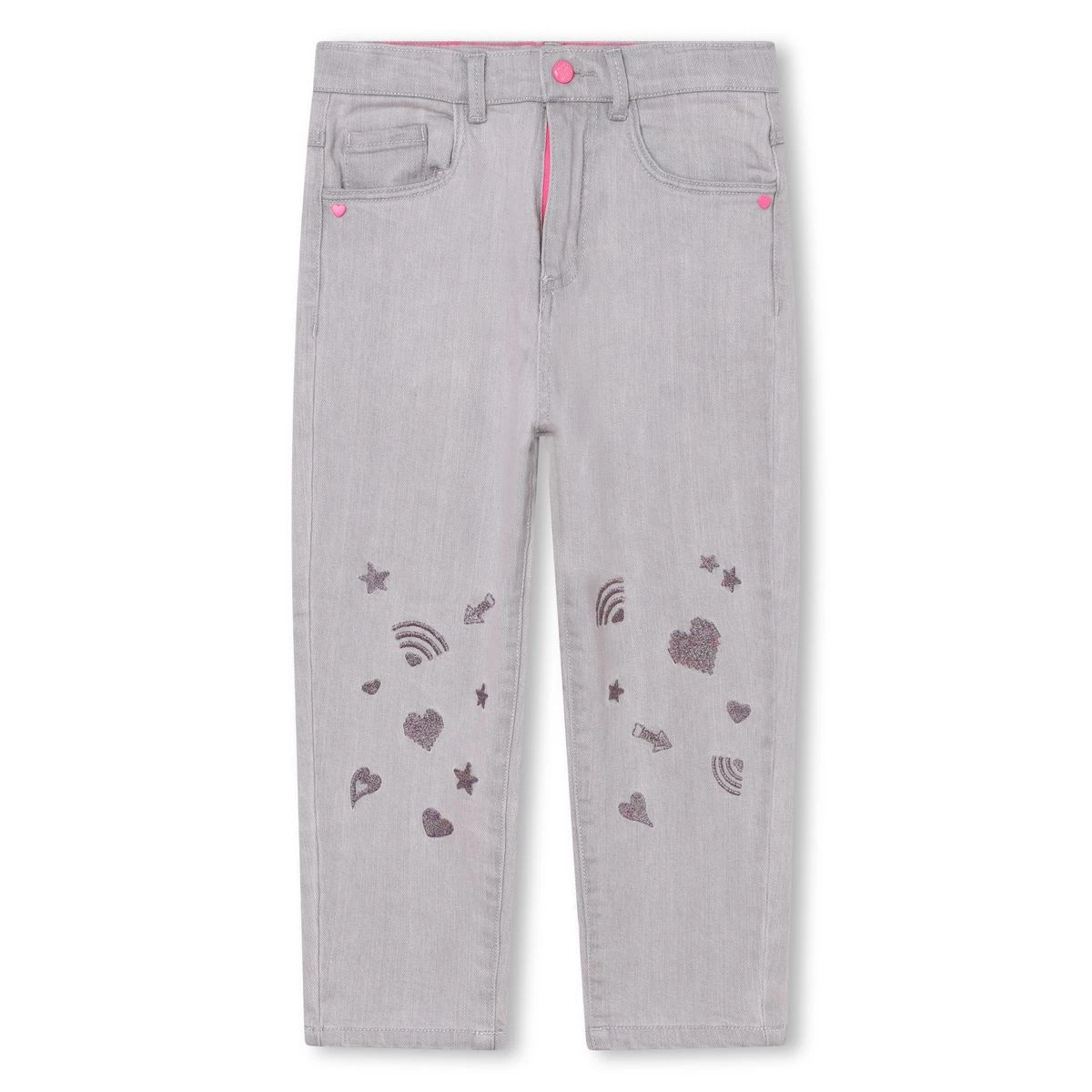 Billieblush Jean Brodé En Coton 1 Billieblush Jean Brodé En Coton