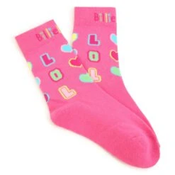 Billieblush Chaussettes Hautes Avec Coeurs -Billieblush 1d679e96769919d62a1daefbc494de54