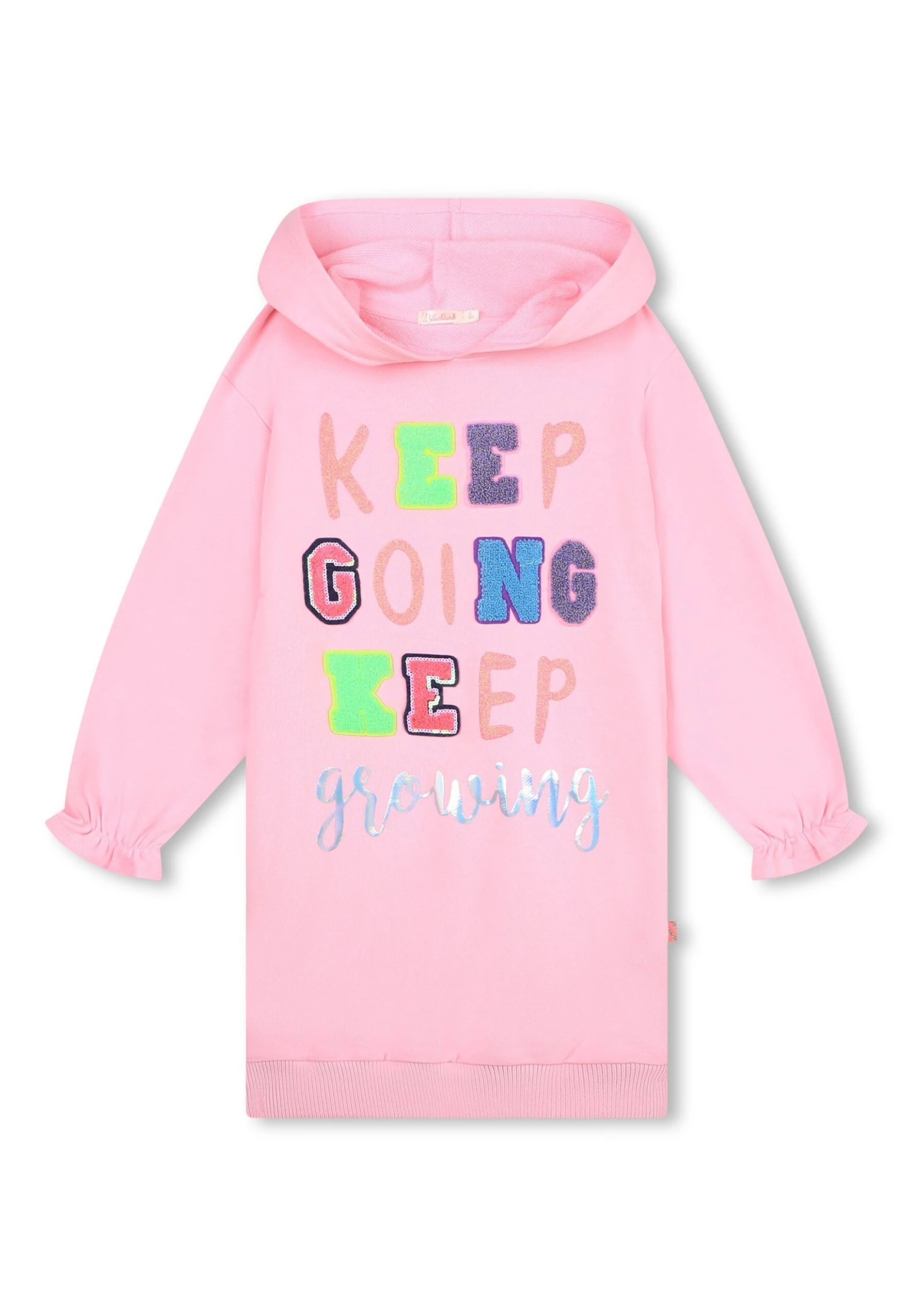 Billieblush Hooded - Robe De Jour - Pink 1 Billieblush Hooded - Robe De Jour - Pink