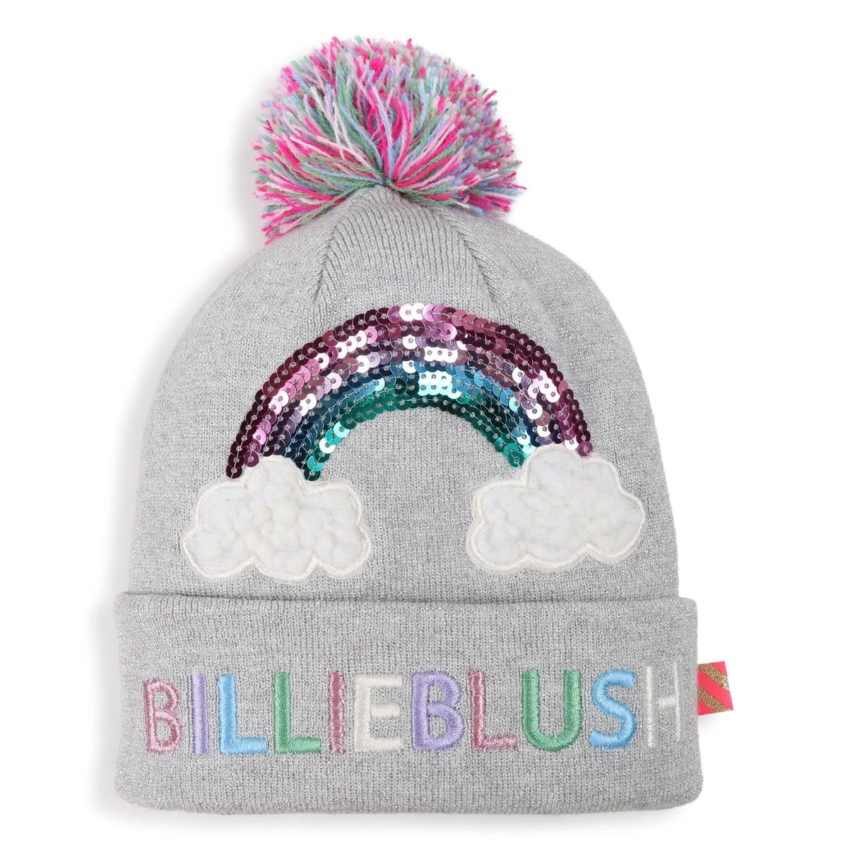 Billieblush Bonnet Arc-en-ciel Et Nuages 1 Billieblush Bonnet Arc-en-ciel Et Nuages