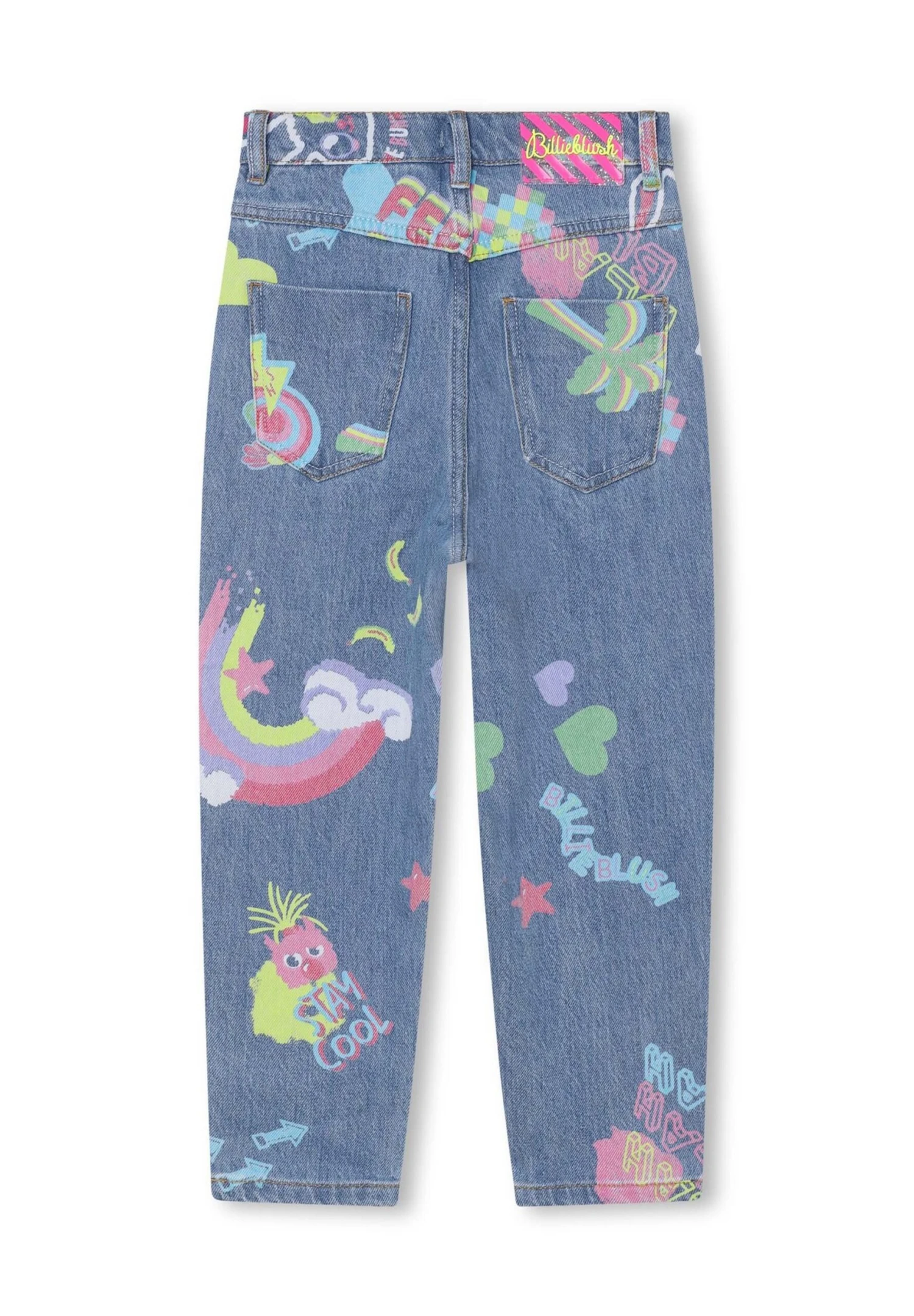 Billieblush Jean Droit - Denim Blue 2 Billieblush Jean Droit - Denim Blue – Image 2