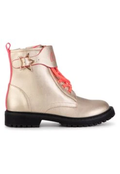 Billieblush Bottines À Lacets - Golden -Billieblush 4224a8cd9ba443c3afff370446866ce5