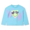 Billieblush T-Shirt À Manches Longues - Blue Dish