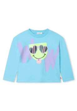Billieblush T-Shirt À Manches Longues - Blue Dish