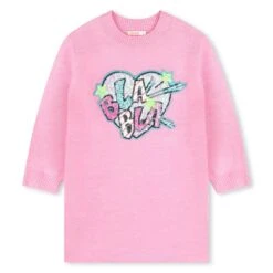 Billieblush Robe Pull Brodée De Sequins -Billieblush 4da19c34093fc1fb9b30215b78ac555a