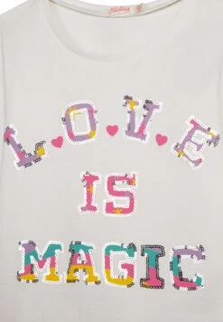 Billieblush Manches Longues - T-Shirt À Manches Longues - Rice -Billieblush 51176d1b30b94d78b6784a7a2c31dafa