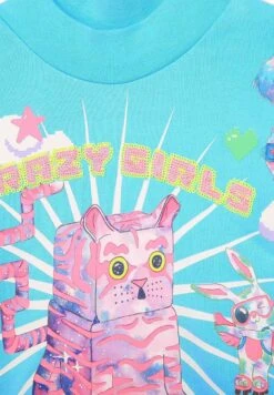 Billieblush Sweatshirt - Blue -Billieblush 550aa6077fcc49b99313abf32cd933b8