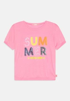 Billieblush Short Sleeves Tee - T-Shirt Imprimé - Pink