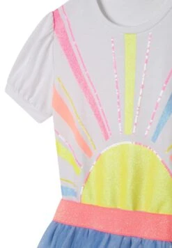 Billieblush Short Sleeved Dress - Robe En Jersey - Blanc -Billieblush 5d377b3b44ac48d68e164535b6a88db4