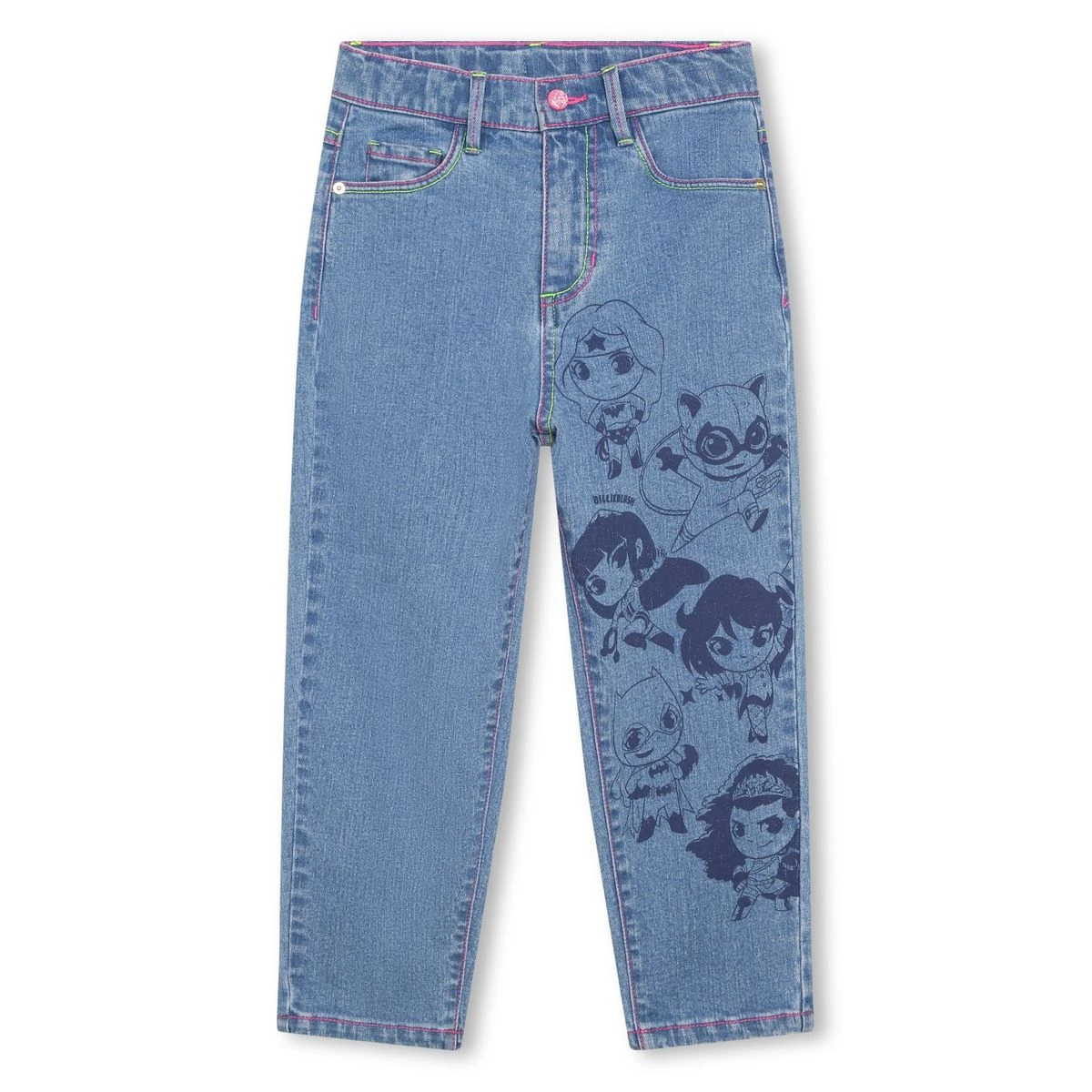 Billieblush Jean 5 Poches à Motifs 2 Billieblush Jean 5 Poches à Motifs – Image 2