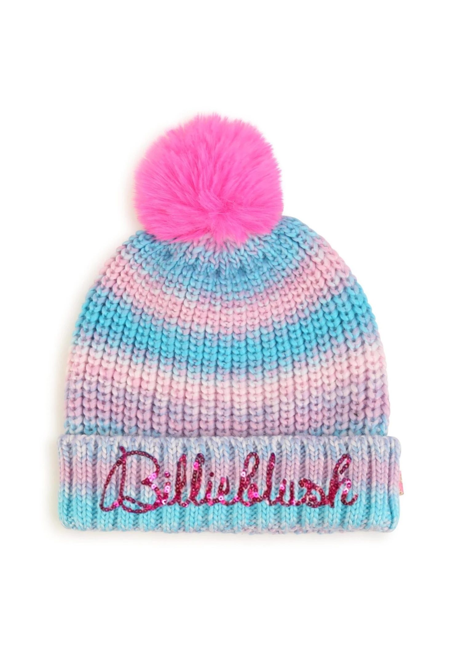 Billieblush À Pompon - Bonnet - Blue 1 Billieblush À Pompon - Bonnet - Blue
