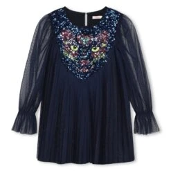 Billieblush Robe De Cérémonie Tulle Plissé