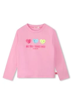 Billieblush T-Shirt À Manches Longues - Pink