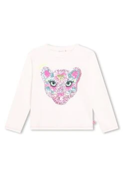 Billieblush T-Shirt À Manches Longues - Ivory