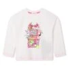 Billieblush T-Shirt À Manches Longues - Rice