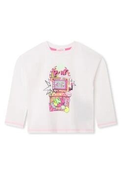 Billieblush T-Shirt À Manches Longues - Rice