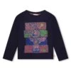 Billieblush Long Sleeve - T-Shirt À Manches Longues - Indigo Blue