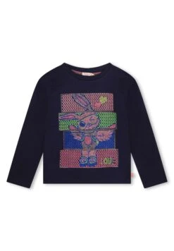 Billieblush Long Sleeve - T-Shirt À Manches Longues - Indigo Blue