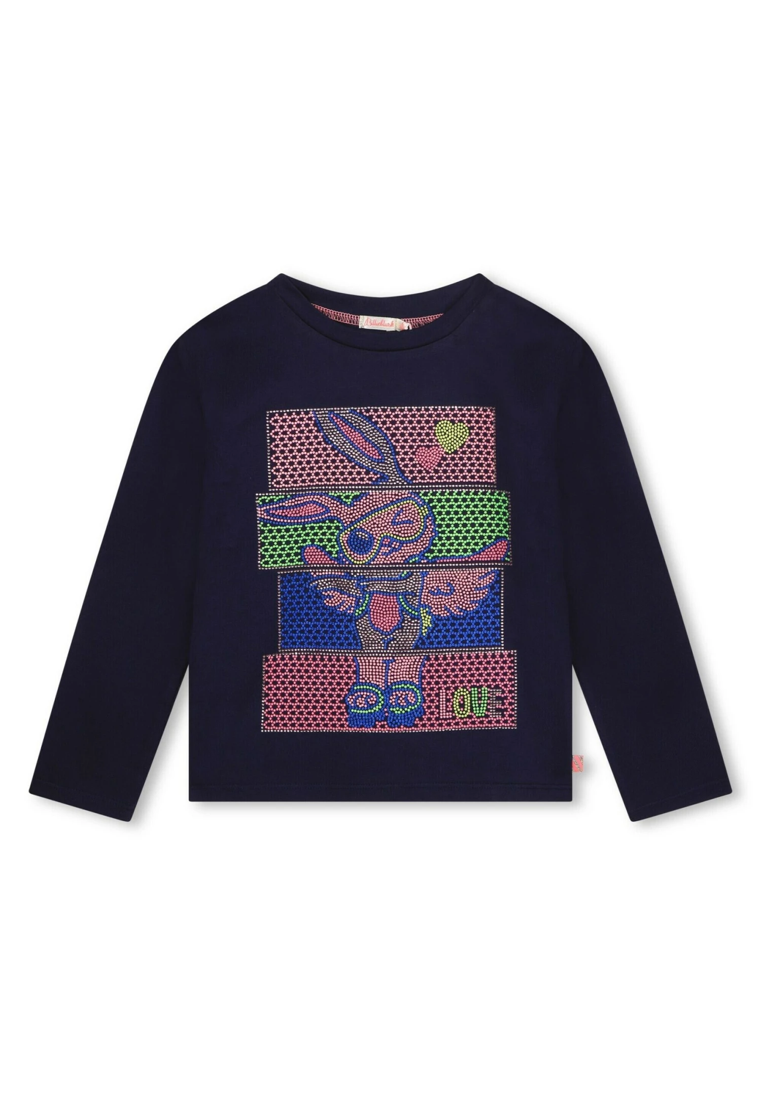 Billieblush Long Sleeve - T-Shirt À Manches Longues - Indigo Blue 1 Billieblush Long Sleeve - T-Shirt À Manches Longues - Indigo Blue