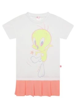 Looney Tunes X Billieblush Tweety - Short Sleeved Dress - Robe En Jersey - White