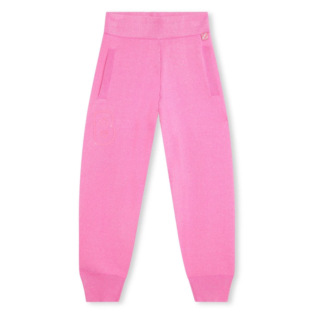 Billieblush Pantalon En Tricot Pailleté 1 Billieblush Pantalon En Tricot Pailleté
