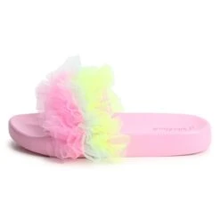Billieblush Claquettes Avec Tulle -Billieblush 9c222ff2d64e9eec9fcf7a702be61a57