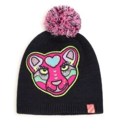 Billieblush Bonnet Avec Badge Et Pompon