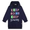 Billieblush Hooded - Robe De Jour - Navy