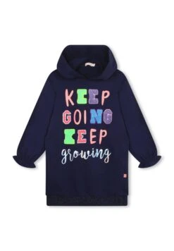 Billieblush 25 Billieblush Hooded - Robe De Jour - Navy