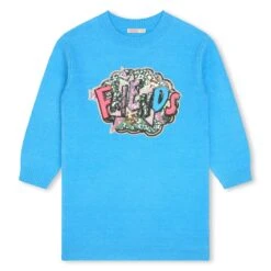 Billieblush Robe Pull Brodée De Sequins -Billieblush a988ab7cacb5f31c9a46a484a5ef3843