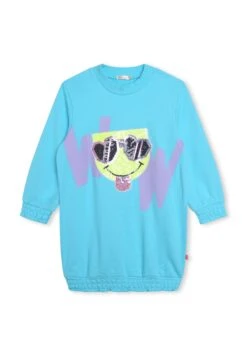 Billieblush À Sequins - Robe De Jour - Blue