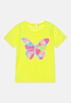 Billieblush Short Sleeves Tee - T-Shirt Imprimé - Lemon