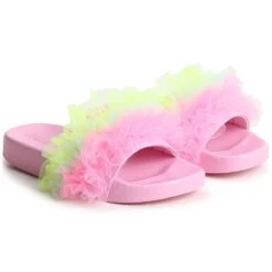 Billieblush Claquettes Avec Tulle