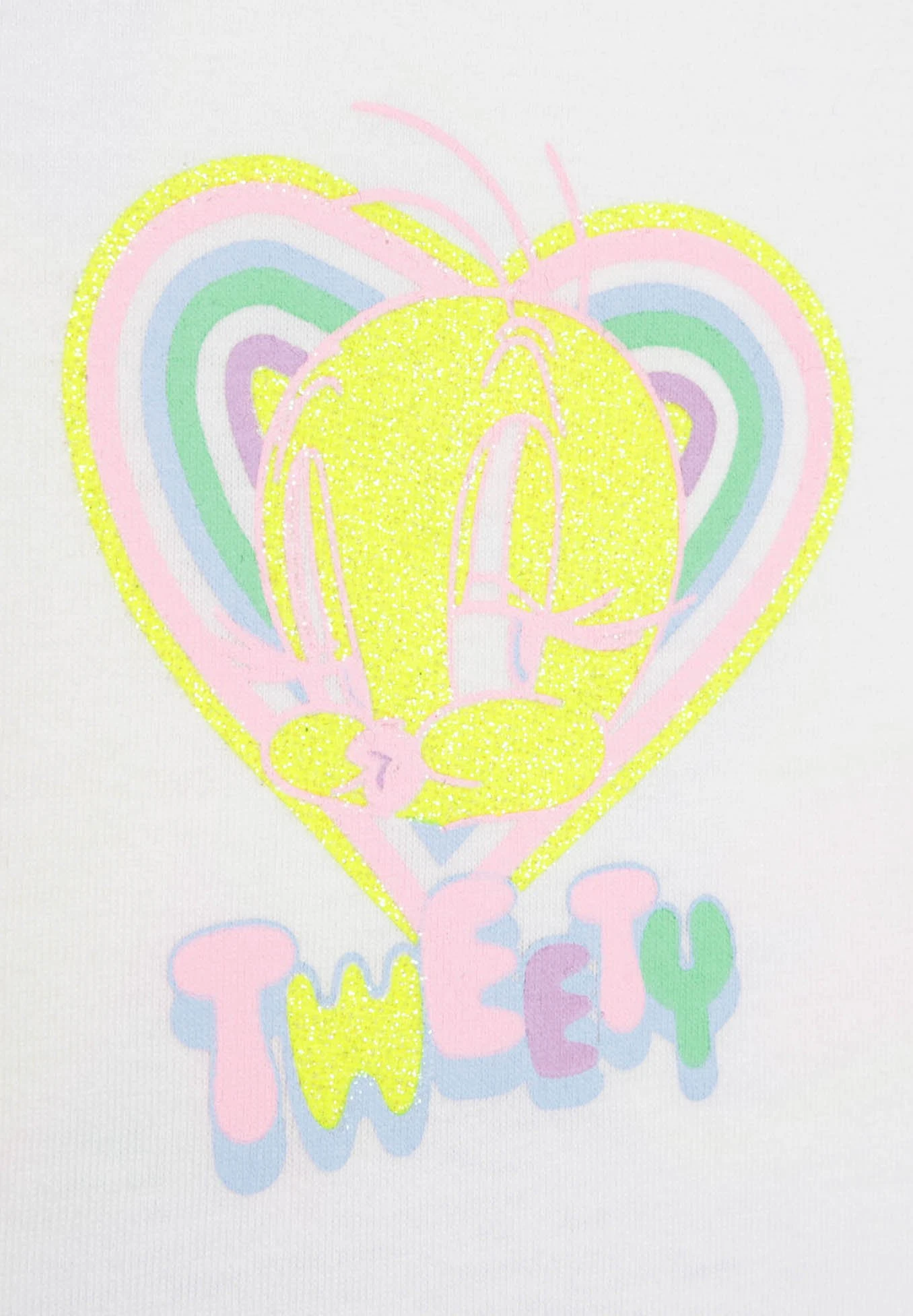 Looney Tunes X Billieblush Tweety Short Sleeves - T-Shirt Imprimé - White 2 Looney Tunes X Billieblush Tweety Short Sleeves - T-Shirt Imprimé - White – Image 2