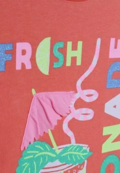 Billieblush À Manches Courtes - T-Shirt Imprimé - Corail -Billieblush c4d5d315696e4fdbbe2bf3418087866b