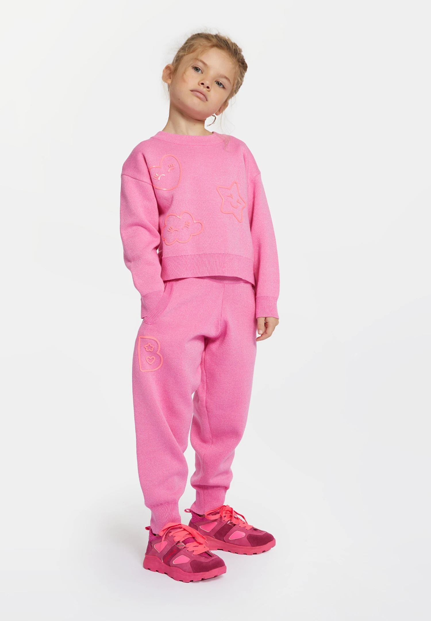 Billieblush Glittery - Pantalon De Survêtement - Pink 1 Billieblush Glittery - Pantalon De Survêtement - Pink