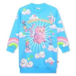 Billieblush Robe Sweat-shirt Molletonnée