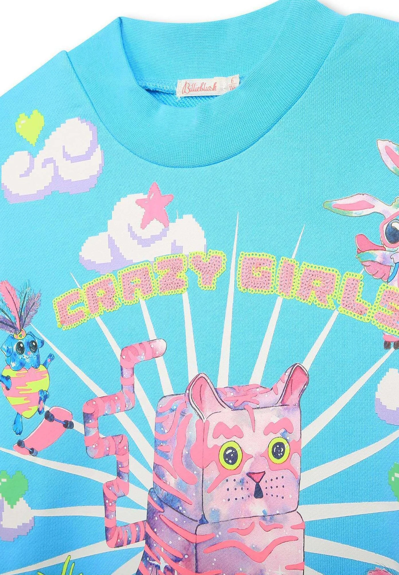 Billieblush Robe De Jour - Blue 3 Billieblush Robe De Jour - Blue – Image 3