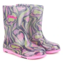 Billieblush Bottes De Pluie Imprimées
