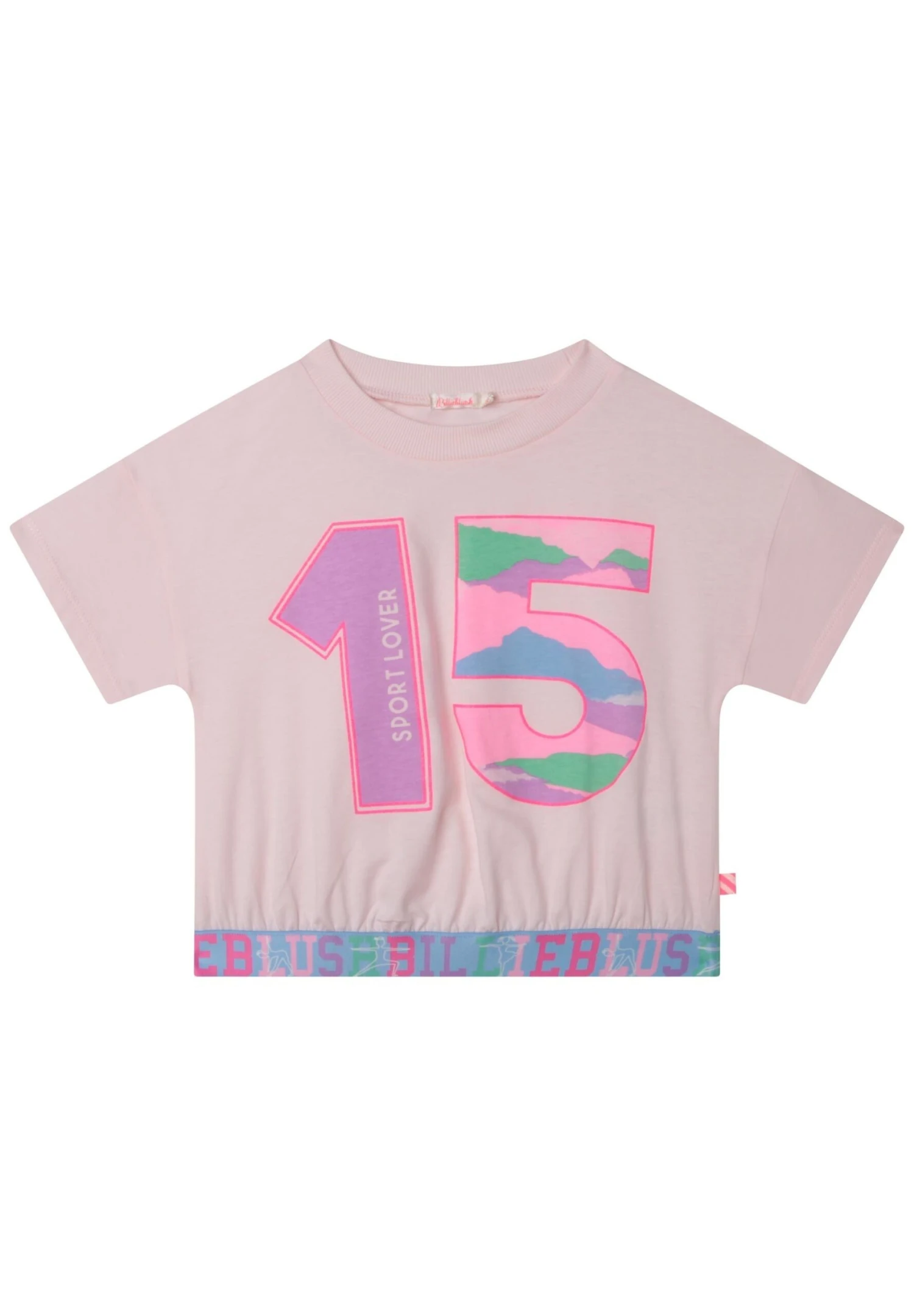 Billieblush Printed Sports - T-Shirt Imprimé - Rosee Du Matin 1 Billieblush Printed Sports - T-Shirt Imprimé - Rosee Du Matin