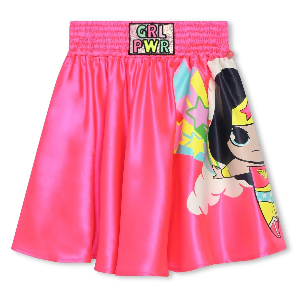 Billieblush Jupe Patineuse Satinée 1 Billieblush Jupe Patineuse Satinée