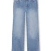 Billieblush With Crochet Pocket - Jean Flare - Double Stone Bleach