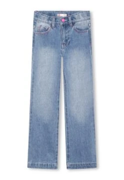 Billieblush With Crochet Pocket - Jean Flare - Double Stone Bleach
