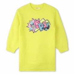 Billieblush Robe Pull Brodée De Sequins