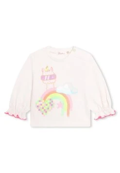 Billieblush T-Shirt À Manches Longues - Rice