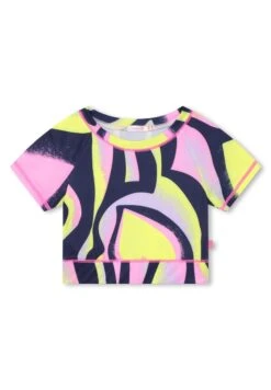 Billieblush À Manches Courtes - T-Shirt Imprimé - Indigo Blue